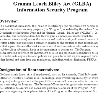 Gramm-Leach-Bliley Act